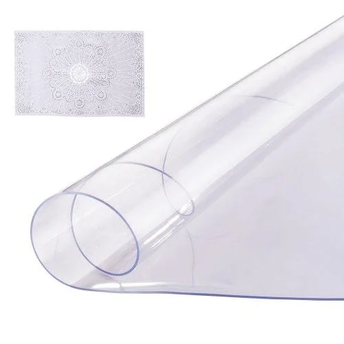 VEVOR VEVOR 42 inch Round PVC Table Protector 2.0 mm — product photo