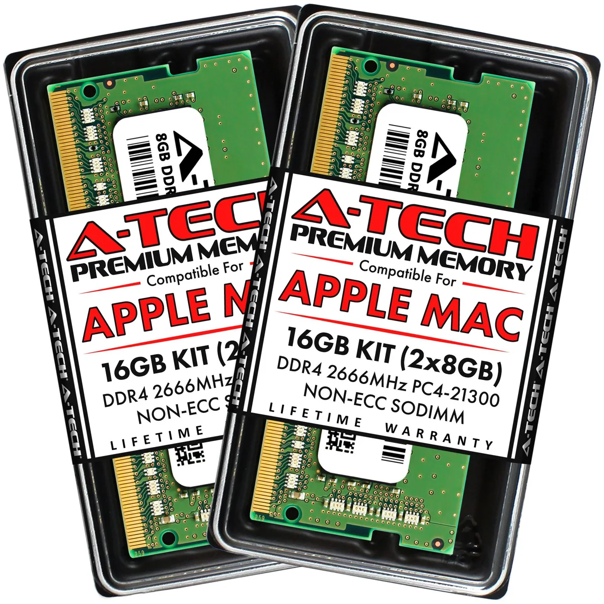 A-Tech A-Tech 16GB (2x8GB) DDR4 2666 SODIMM 260-Pin memory upgrade — product photo