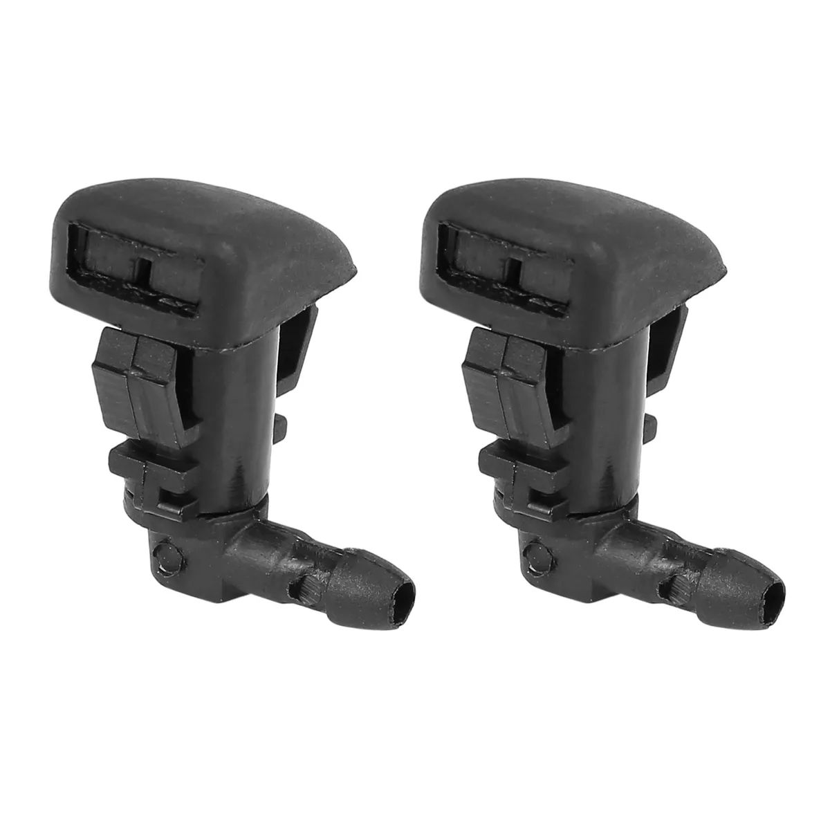 Unique-Bargains Unique-Bargains 8E5Z17603A Windshield Washer Nozzle 2pcs Black — product photo