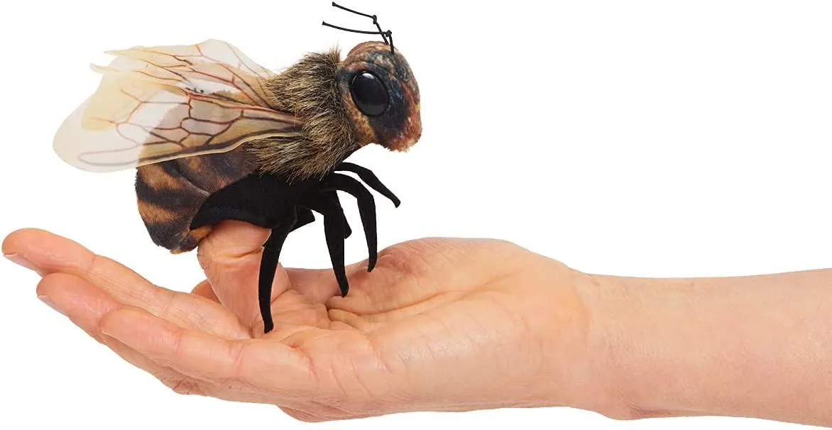 Folkmanis Puppets Folkmanis Puppets Mini Bee Finger Puppet — product photo