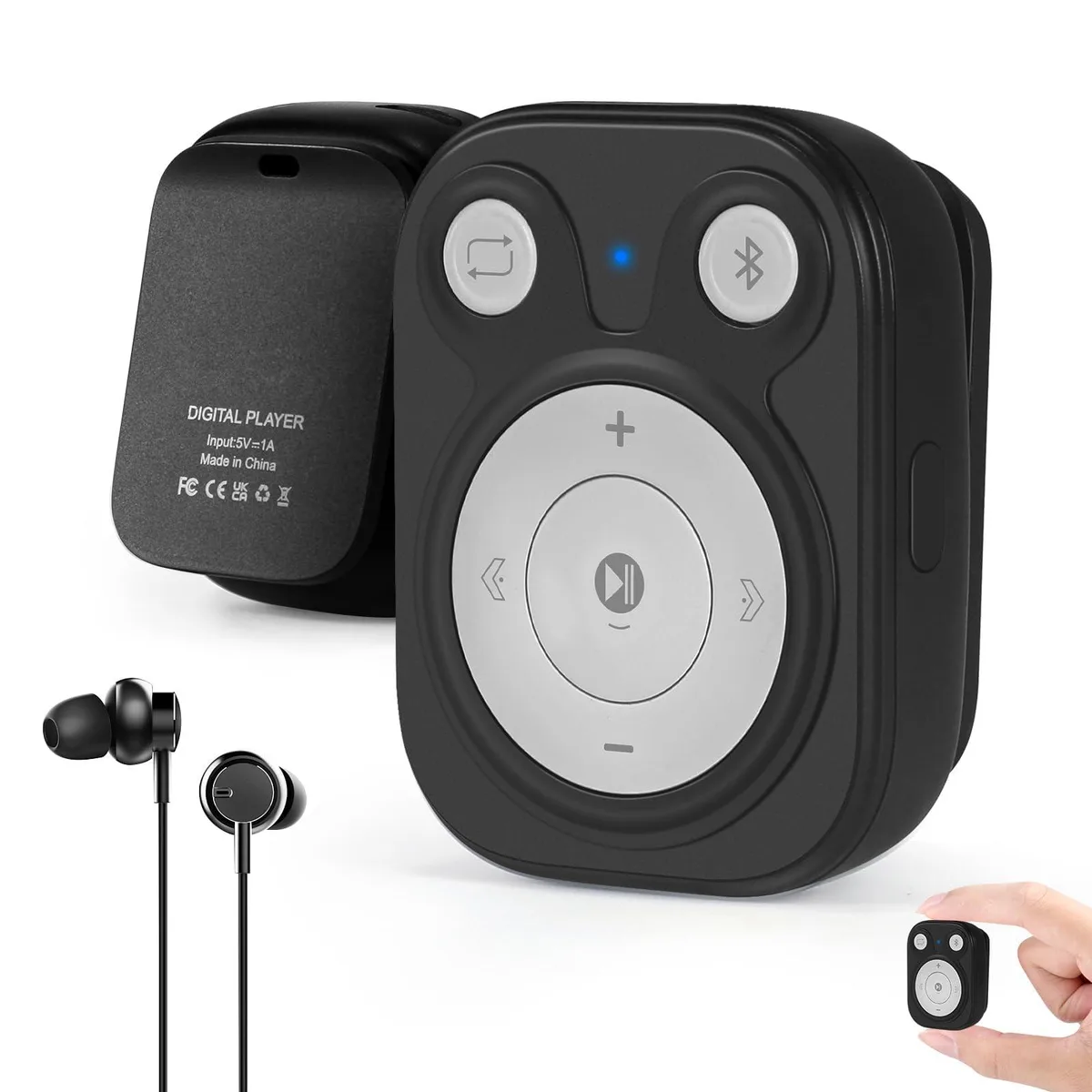  rgjzkgn F5-MB65-0325 64GB Clip MP3 Player Bluetooth 5.3 — product photo