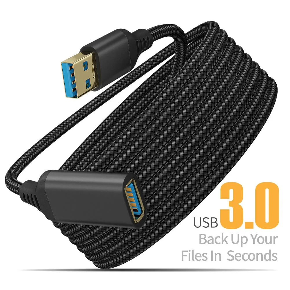 HANNORD HANNORD USB 3.0 Extension Cable Type A Male to Female 5 Gbps 20000 bend test — product photo