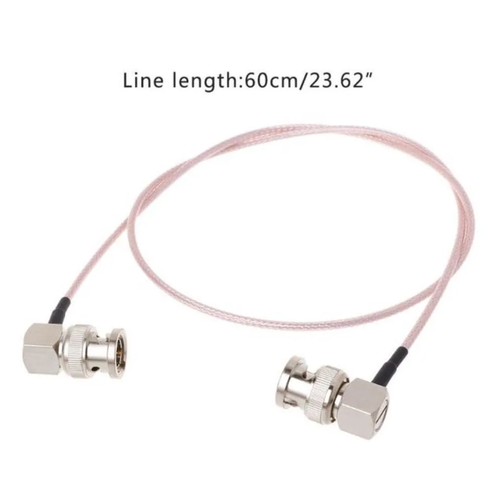 Ruth's sister Ruth's sister RG179 BNC Male to Right Angle 60cm Rose Gold — product photo