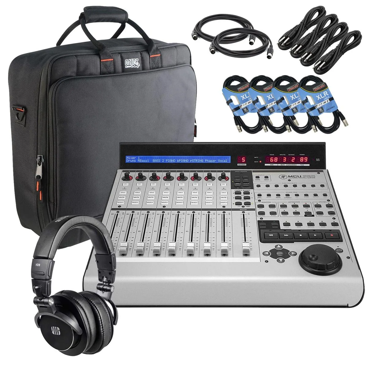 PSG AUDIO PSG AUDIO Mackie MCU Pro Control Surface Bundle G-MIXERBAG-1818 — product photo