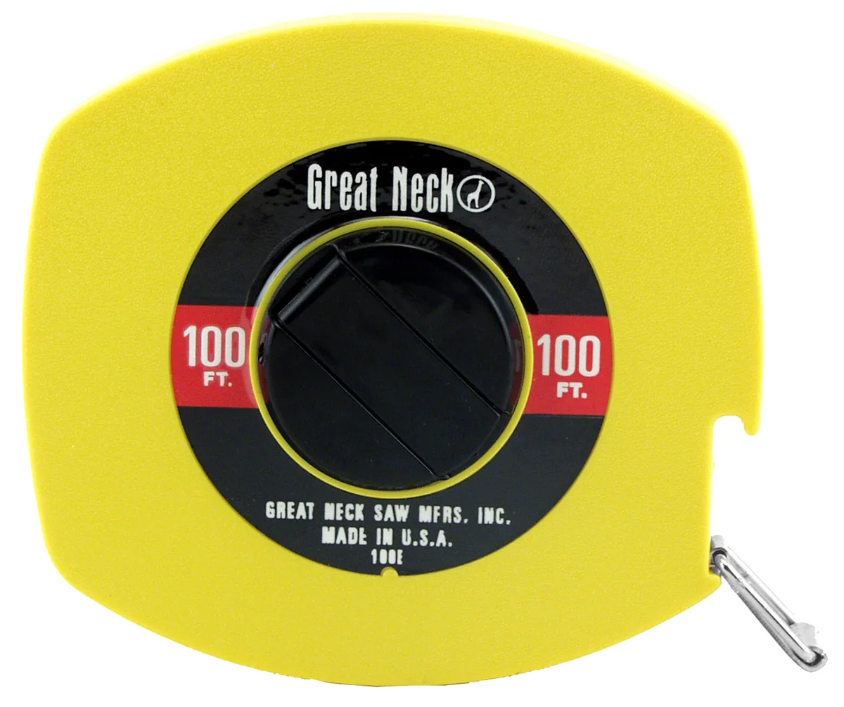 GREAT NECK SAW GREAT NECK SAW 100E 100' Steel Tape Measure — product photo