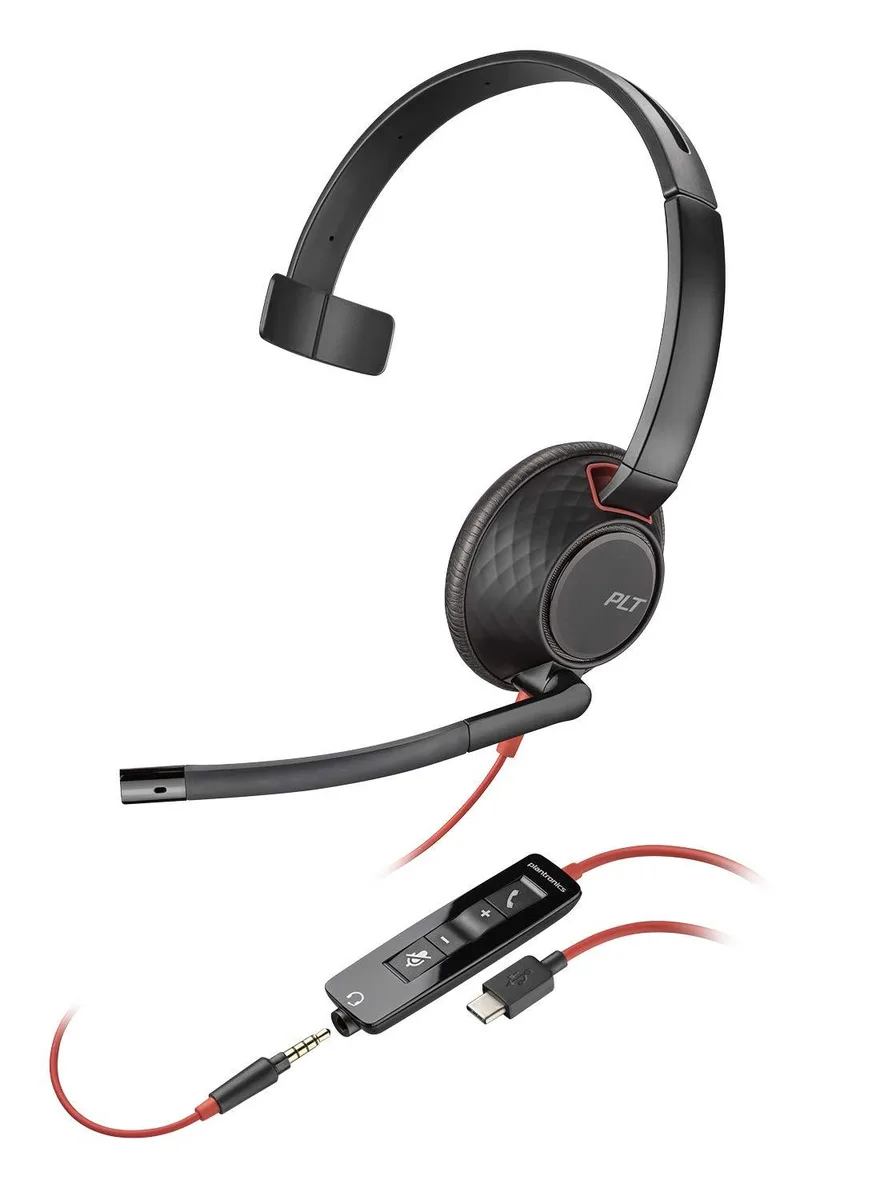 Plantronics Plantronics 207587-01 Blackwire 5210 USB-C headset — product photo