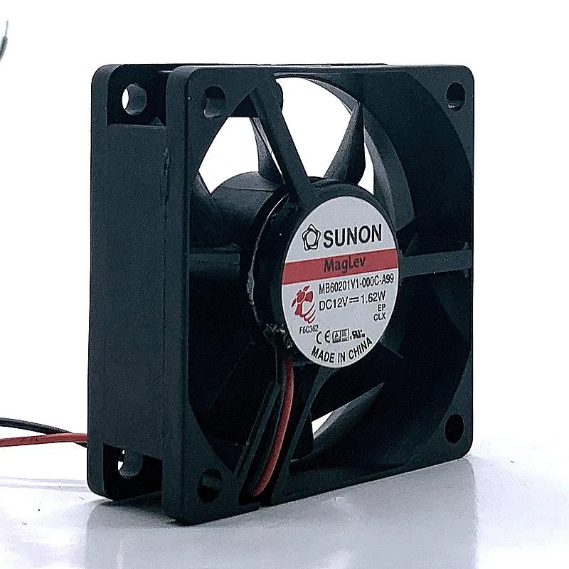 SXDOOL SXDOOL MB60201V1-000C-A99 12V 60x60x20mm 4500 RPM 23 CFM Vapo Bearing Case Fan — product photo