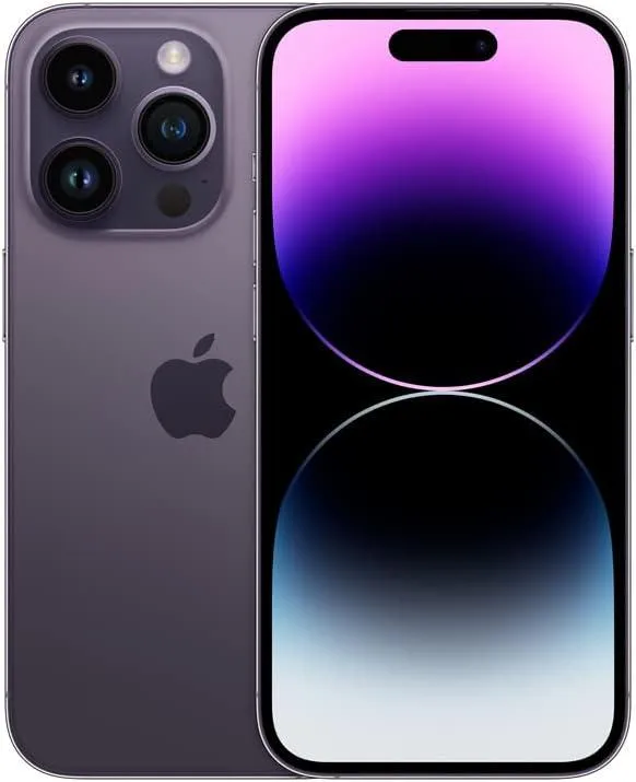 Apple Apple iPhone 14 Pro MQ1D3LL/A 256GB Deep Purple refurbished cell phones - unlocked — product photo