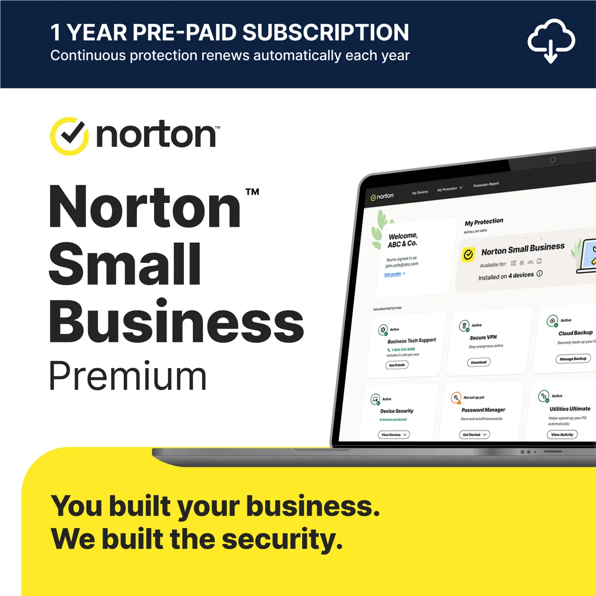 Norton Norton 21465825 Small Business Premium 10 Devices antivirus — foto do produto