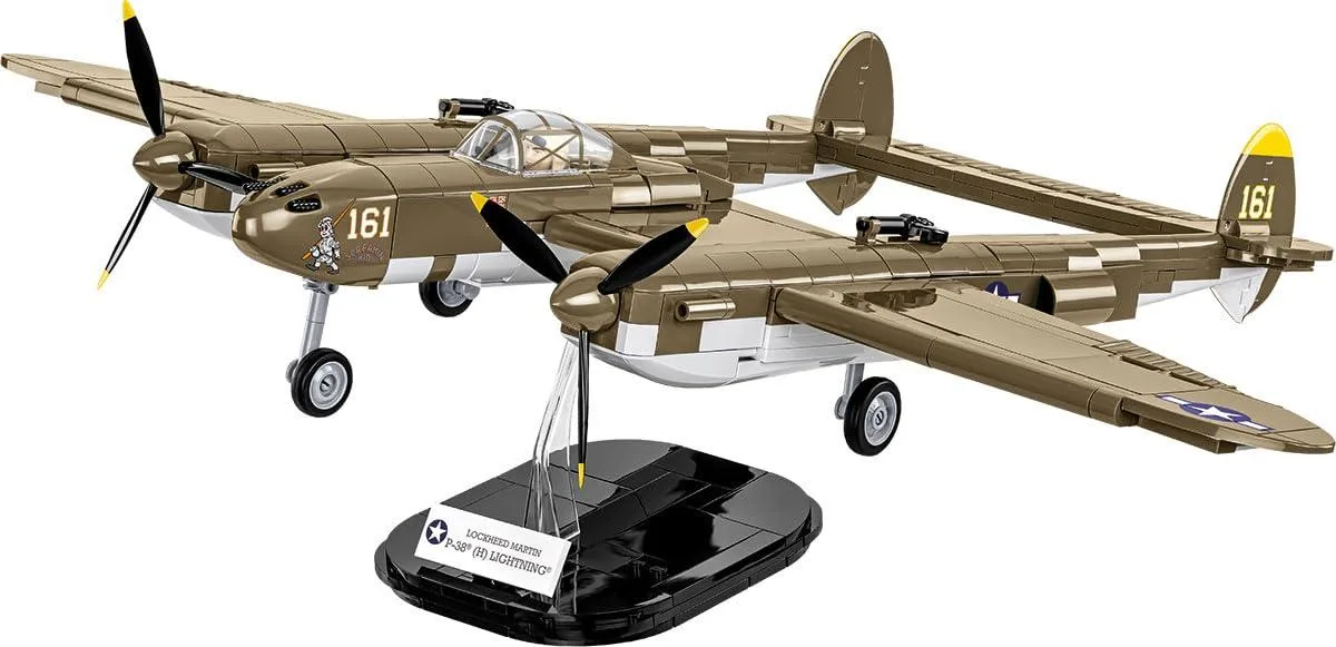 Cobi Cobi 5763 Lockheed P-38H Lightning 1:32 Scale Educational Model 650 Pieces — product photo