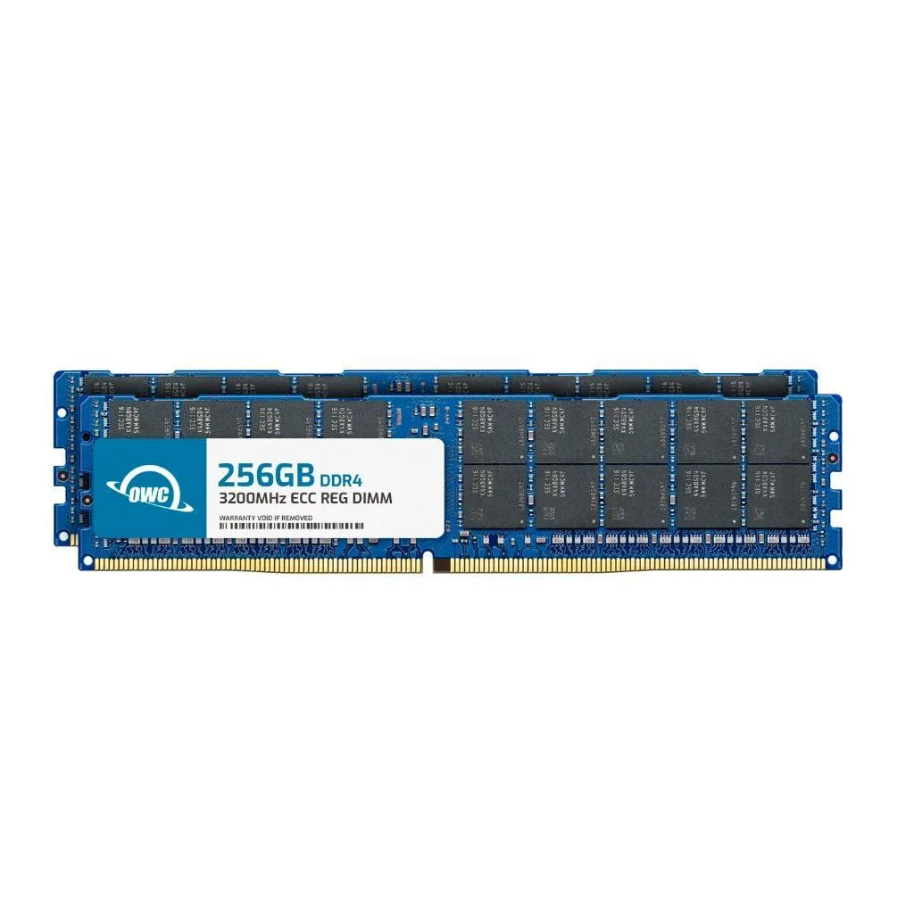 OWC OWC 512GB (2x256GB) DDR4 3200 PC4-25600 CL22 8Rx4 288-pin 1.2V ECC Registered RDIMM memory upgrade — product photo