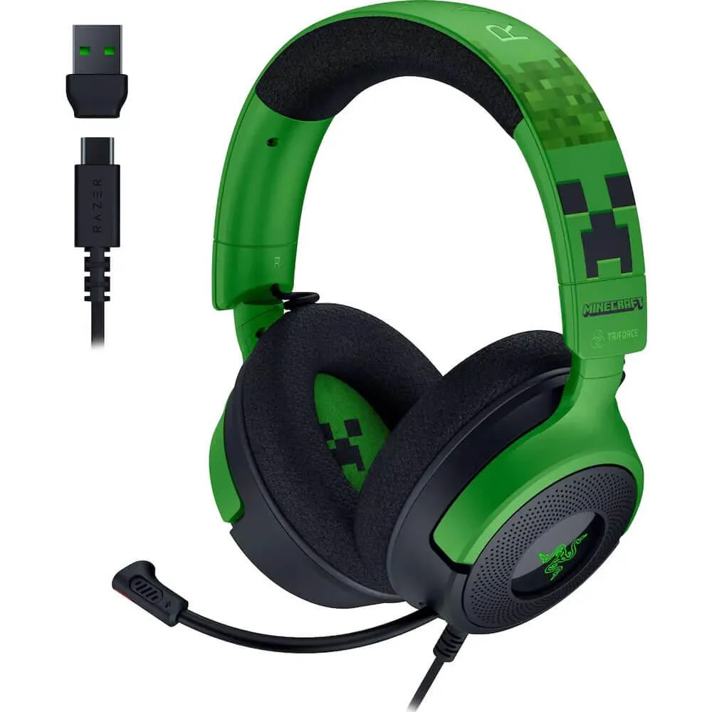 RAZER Razer Kraken V4 X Gaming Headset Minecraft Edition 405180200 — product photo