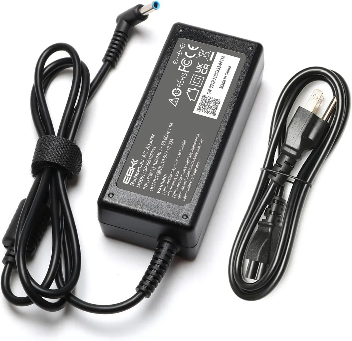 Blueskysea Blueskysea 65W AC Adapter for HP EliteBook ProBook — product photo