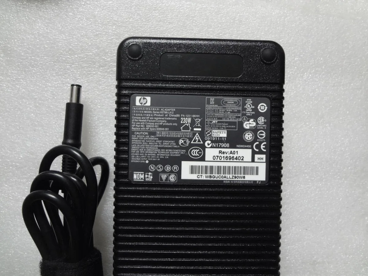 E-buy E-buy 230W 19.5V 11.8A Adapter for HP OMEN 17 4K 17-w107na — product photo