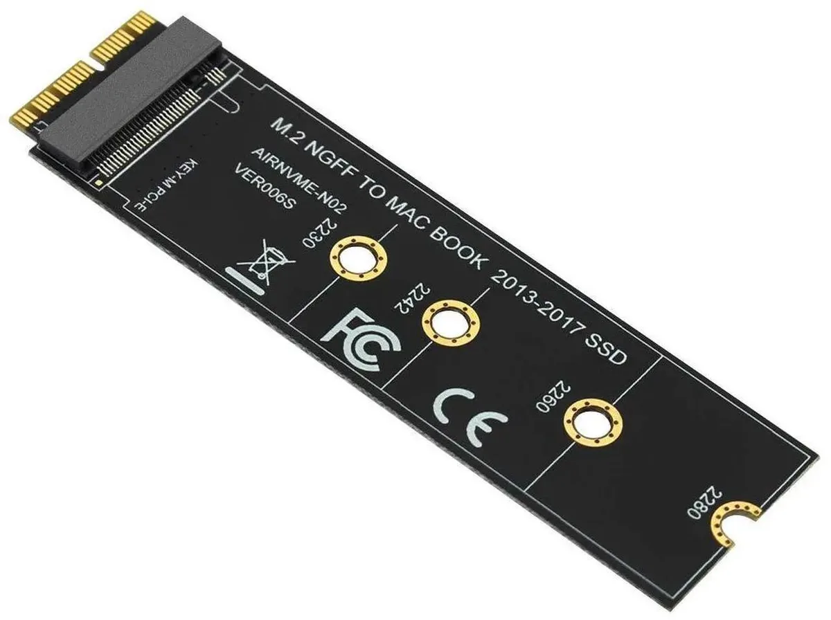 Vszerda Vszerda A1466 M.2 to 12+16Pin Adapter Card for MacBook Air/Pro 2013-2017 — product photo