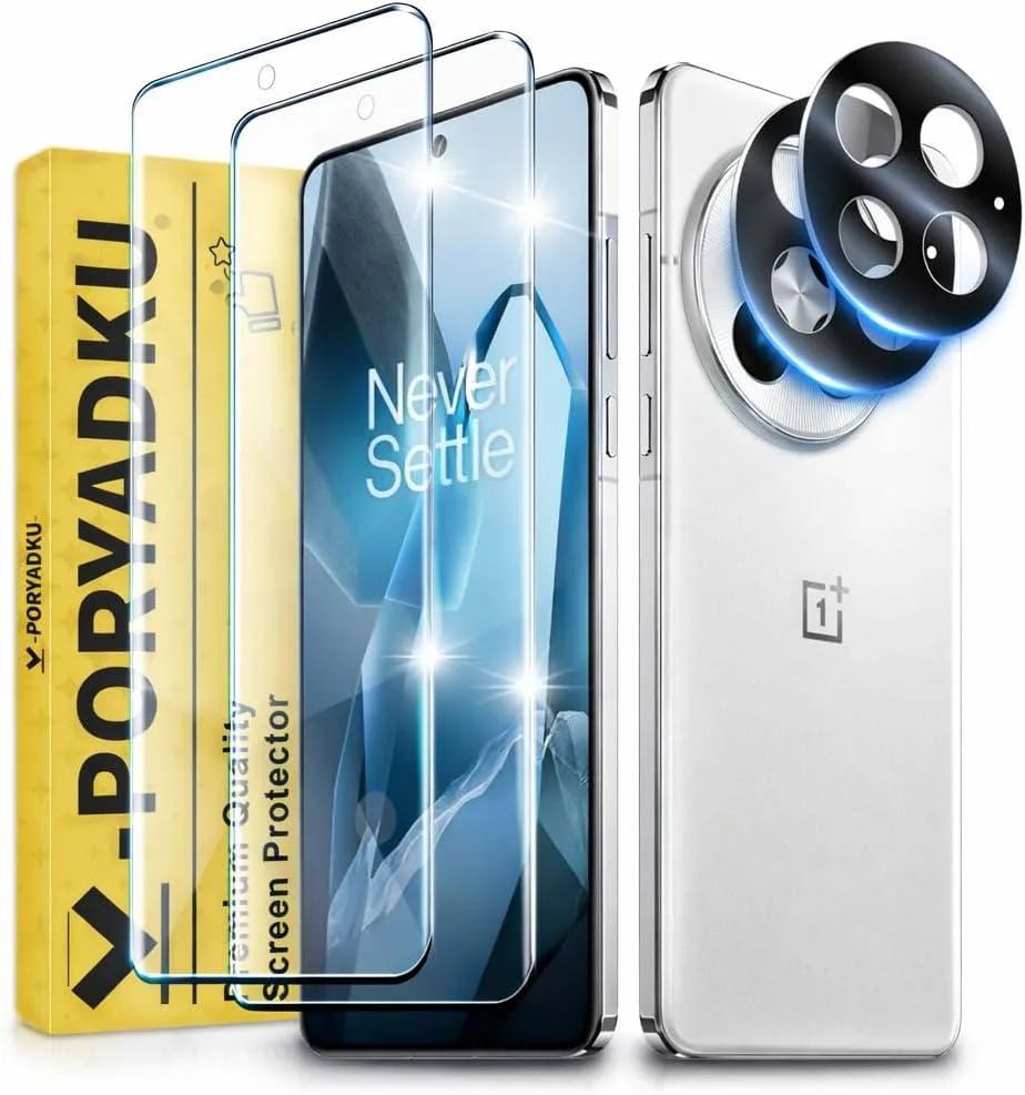 NuoTo NuoTo Screen Protector + Camera Lens Protector 2 Pack for OnePlus 13 5G 6.82 inches — product photo