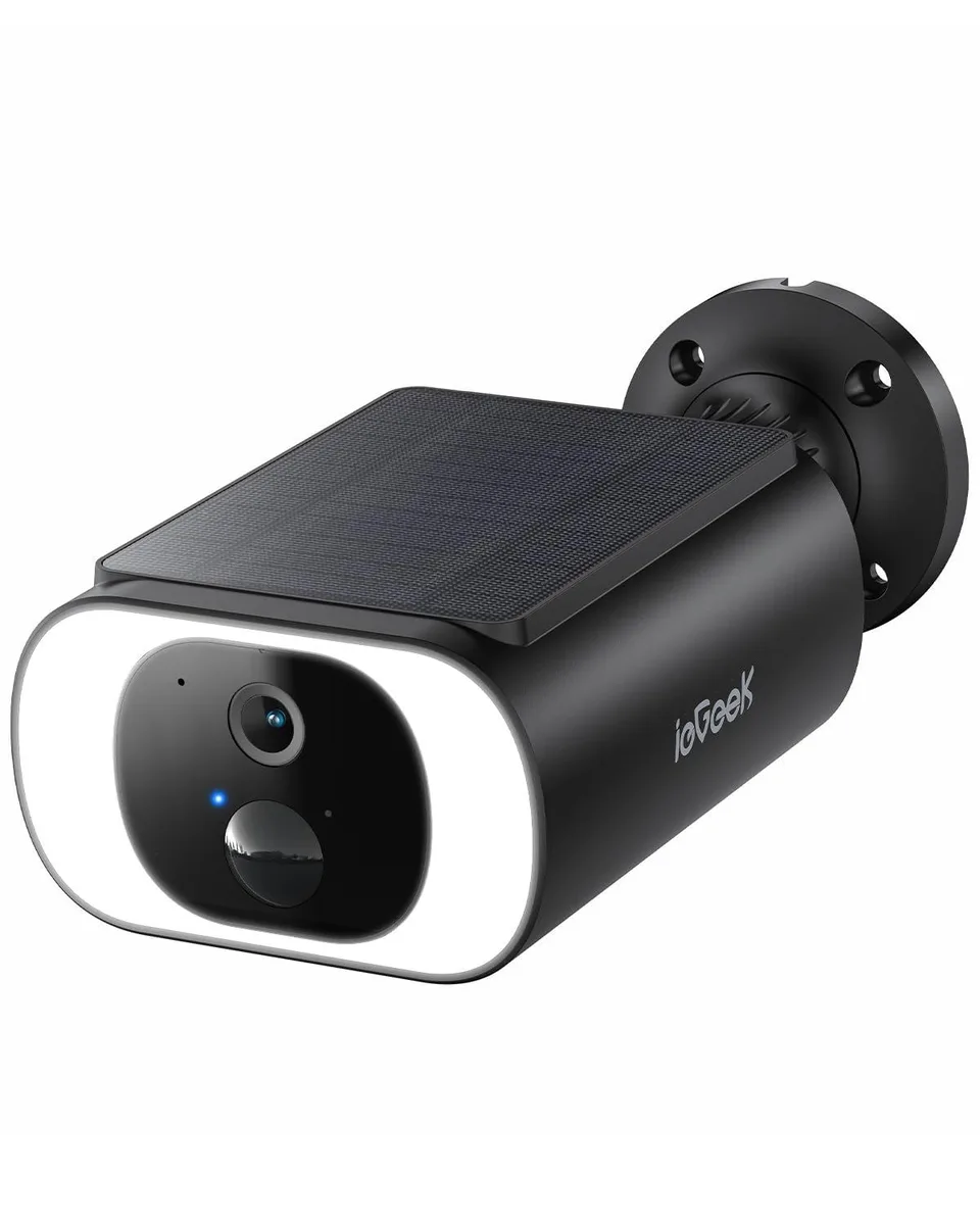 ieGeek ieGeek Solar Cam S1 BC0098WHIGV2 White 2K home safety — product photo