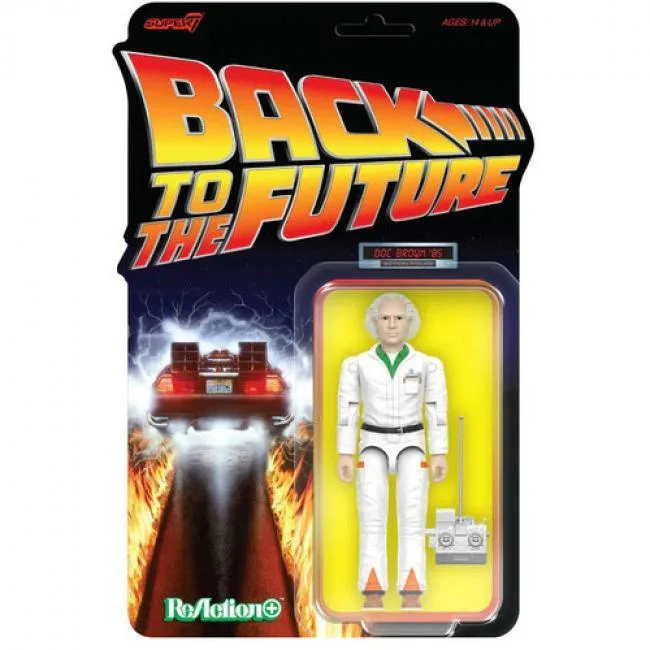 Super7 Super7 OR-BTTF-10766 Doc Brown 85 ReAction+ action figure — product photo
