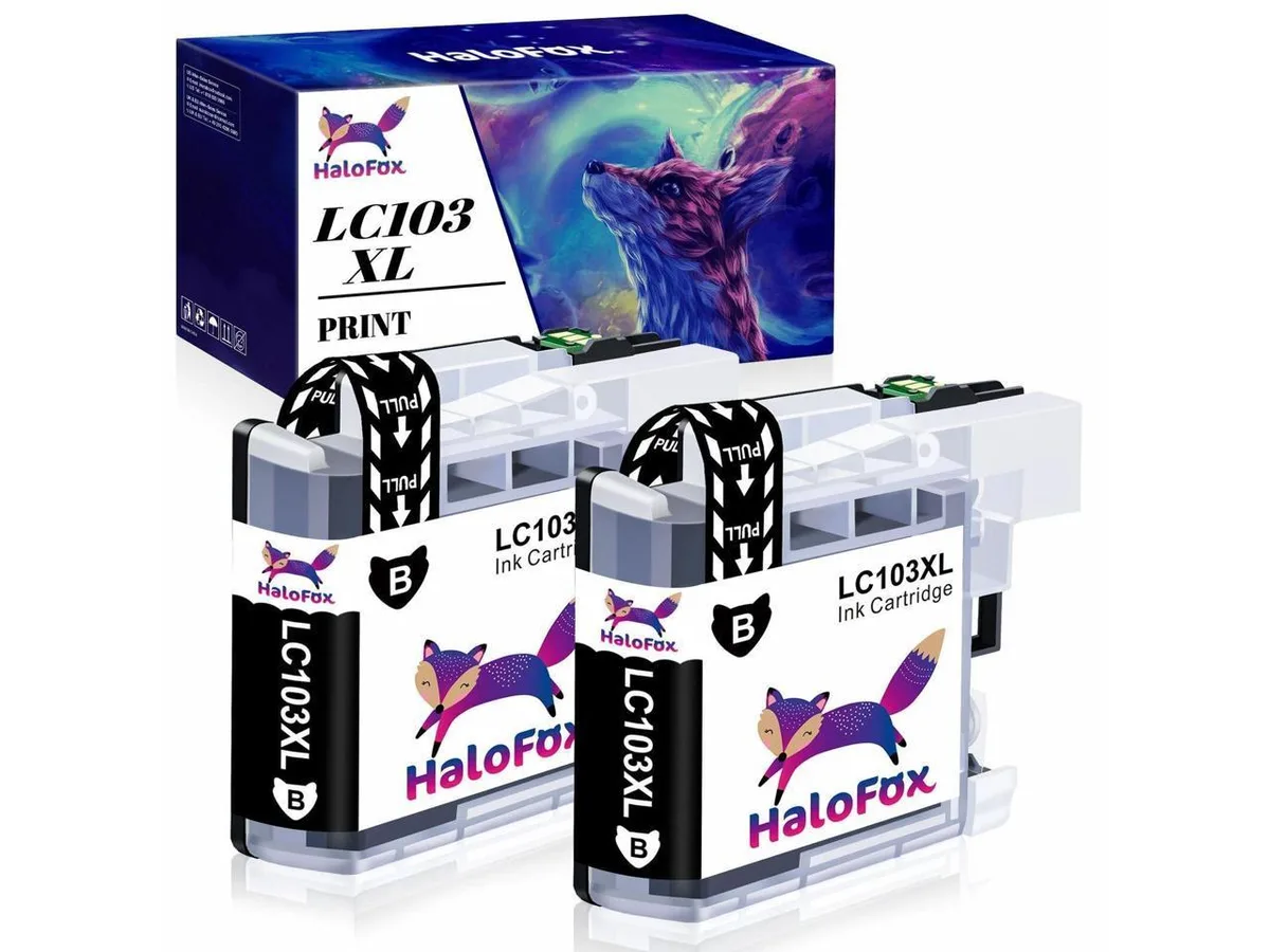 V4ink V4ink LC103XL Black Ink Cartridge 2-Pack 600 Pages — product photo