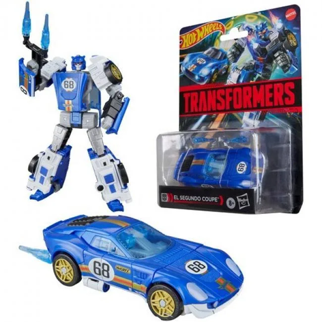 Hasbro Hasbro Transformers x Hot Wheels El Segundo Coupe Converting 5" Action Figure G22215X00 — product photo