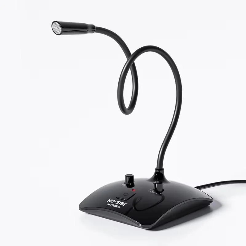  Ko-Star M750S USB Gooseneck Microphone with Mute LED, Volume &amp; Echo Control — product photo