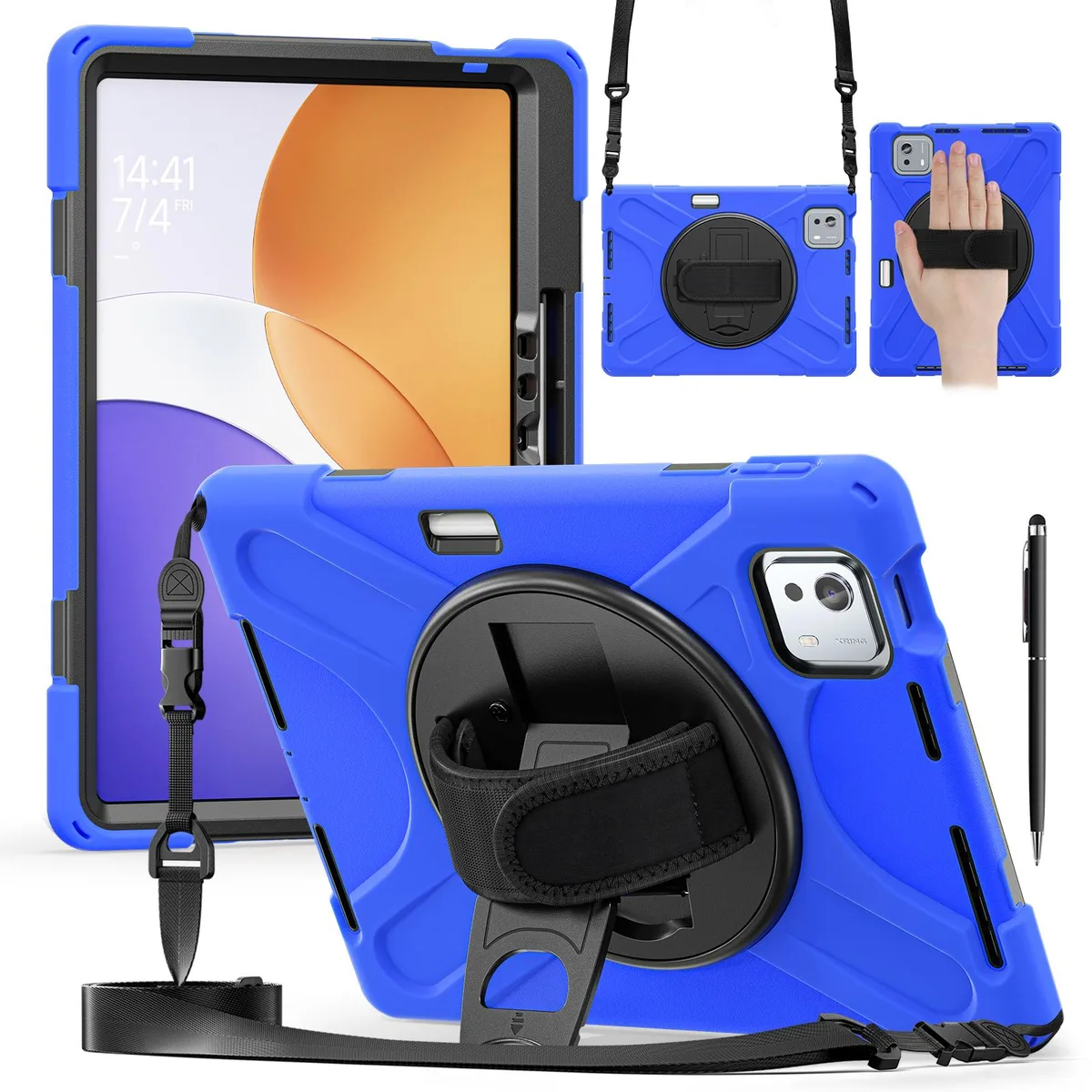 Werleo Werleo laptop case for Xiaomi Pad 7S Pro 12.5" 2025 / 6S Pro 12.4" 2024 Blue — product photo