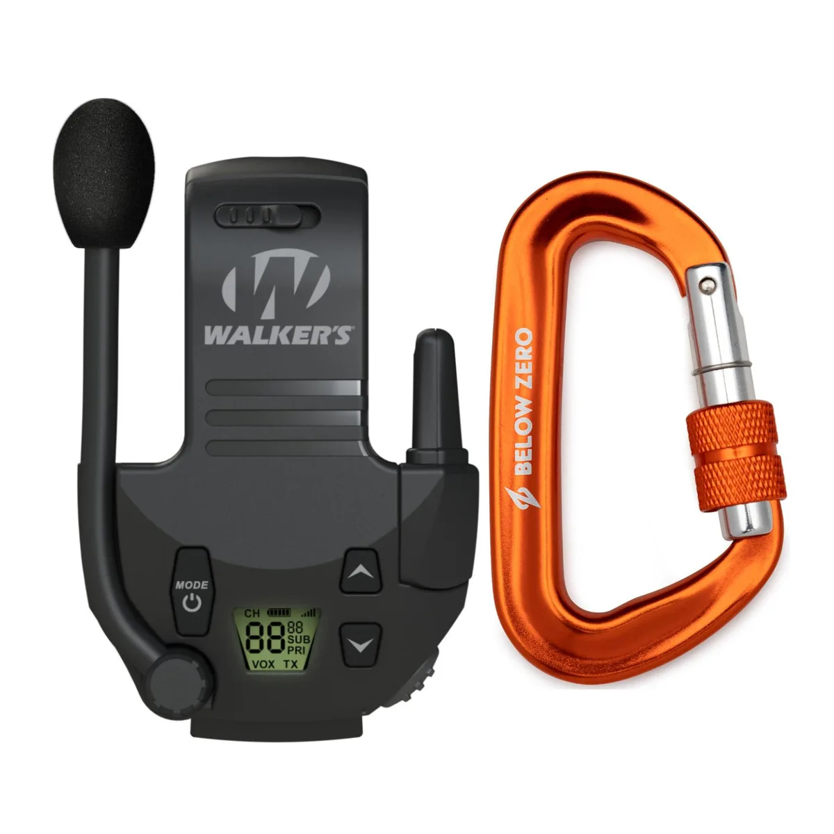 Walkers Walkers Razor Tactical/Hunting Walkie Talkie Attachment two-way radio — product photo