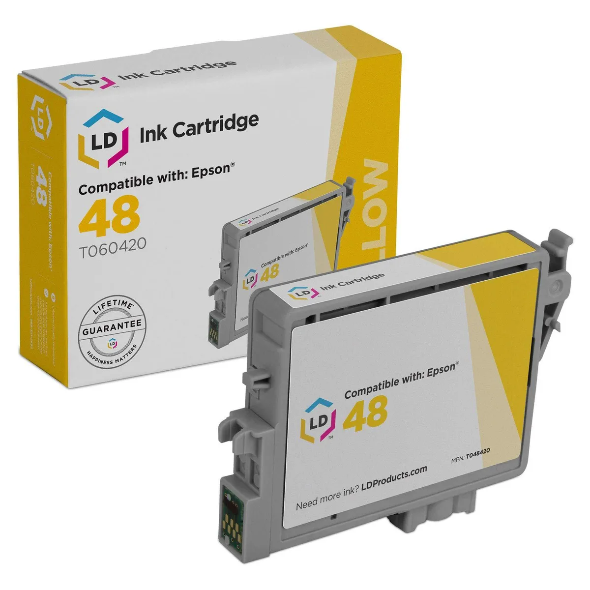 LD Products LD Products T048420 Yellow Ink Cartridge for Epson 48420 — product photo