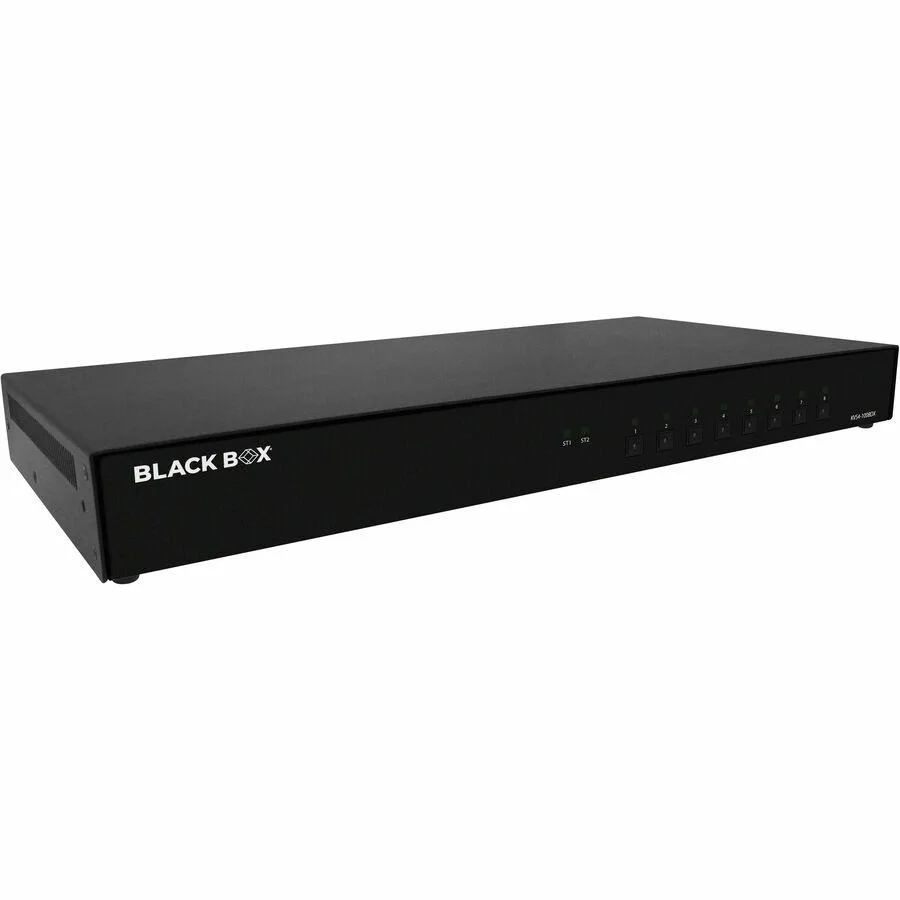 Black Box Corporation Black Box Corporation KVS4-1008DX 8-Port Single-Monitor DVI-I CAC KVM Switch — product photo