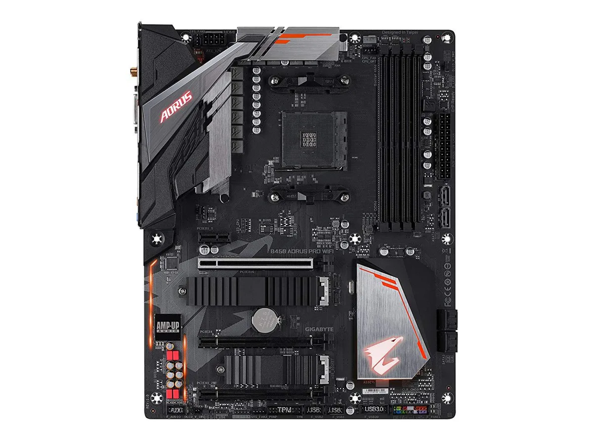 GIGABYTE GIGABYTE B450 AORUS PRO WIFI AMD motherboard — product photo