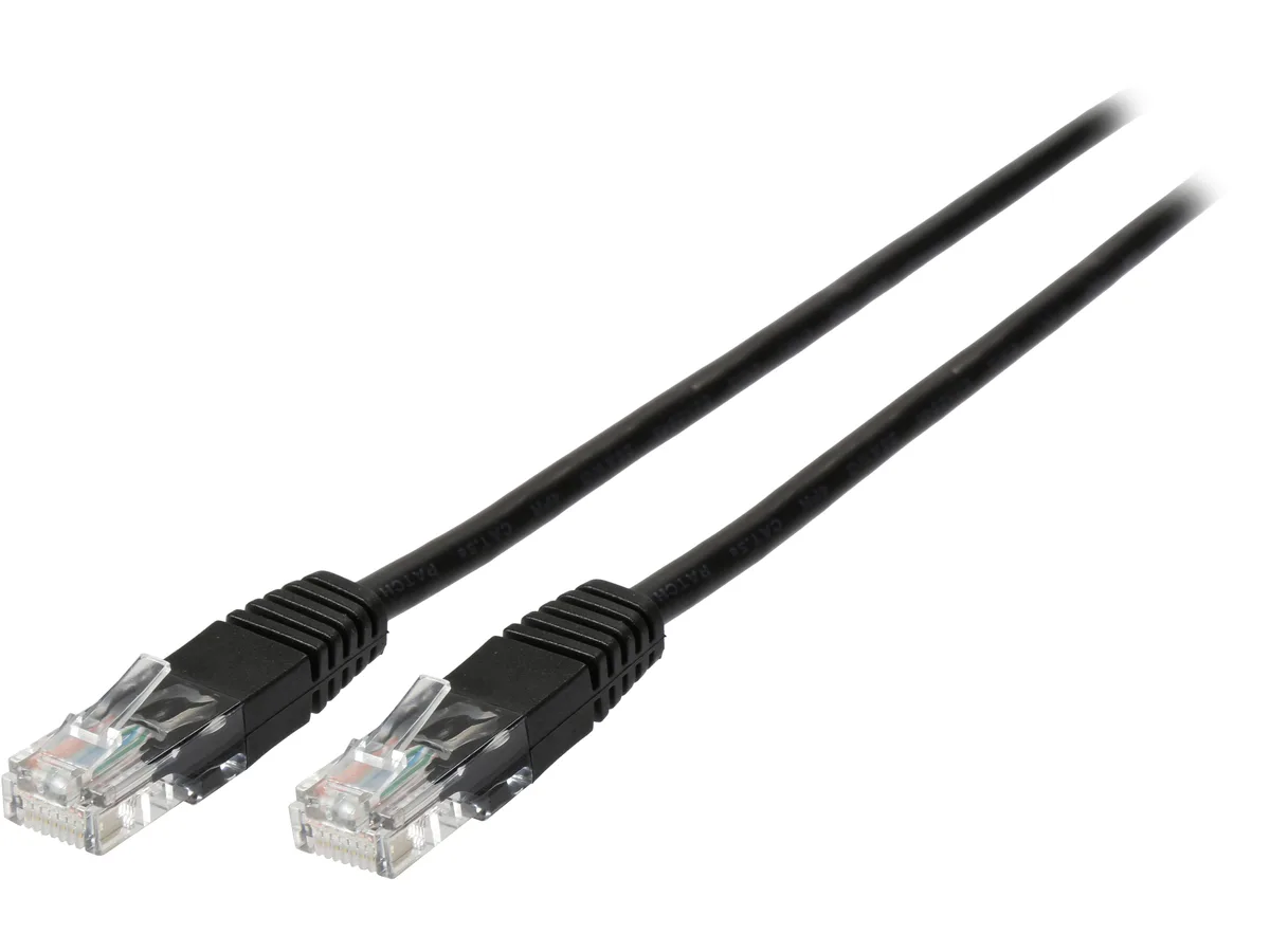 Tripp Lite Tripp Lite N002-003-BK 3 ft Cat5e network ethernet cable 350MHz — product photo