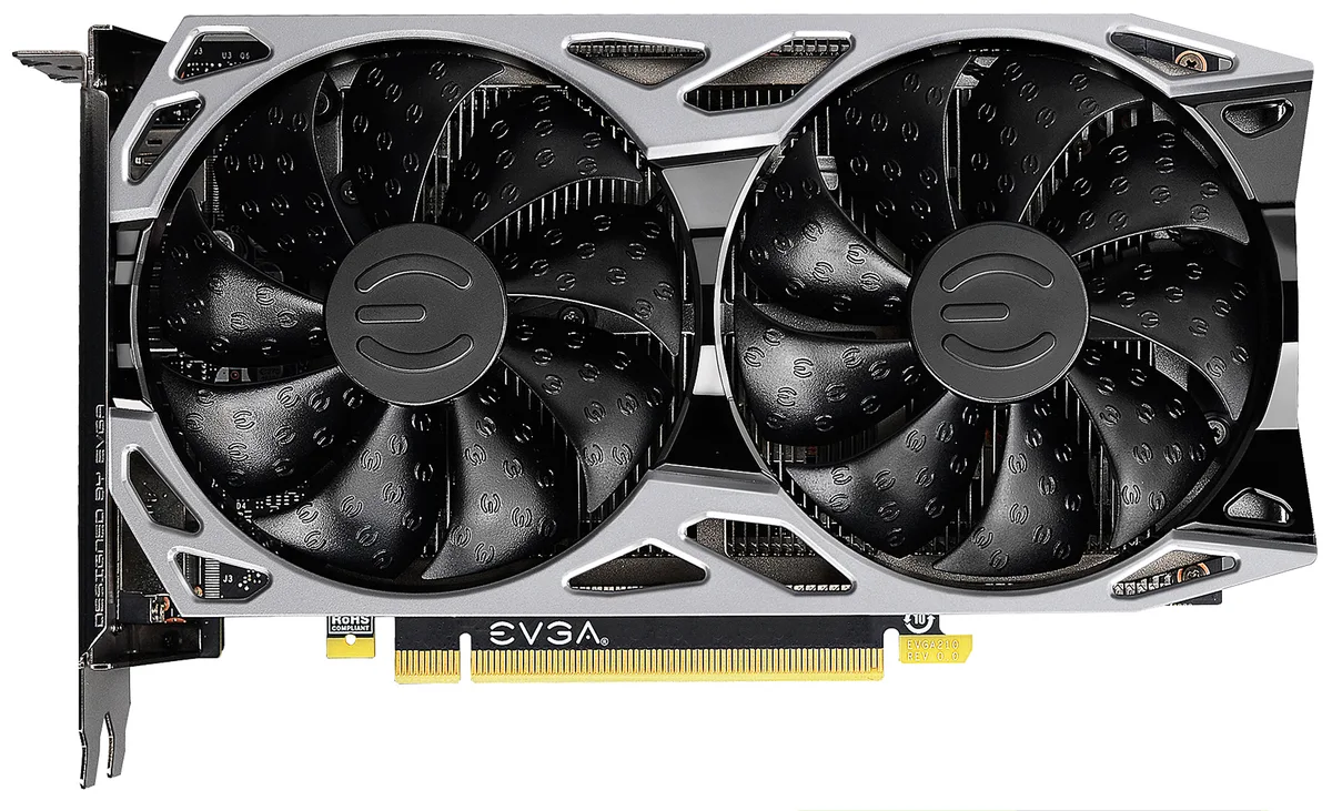 EVGA EVGA GeForce GTX 1660 SC ULTRA 06G-P4-1067-KR graphics card — product photo