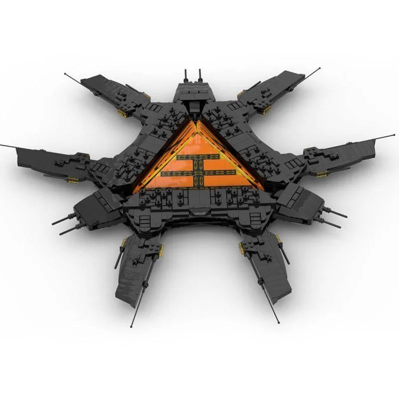ZITIANYOUBUILD ZITIANYOUBUILD MOC-128807 Sci-fi Battleship 2175PCS Building Set — product photo