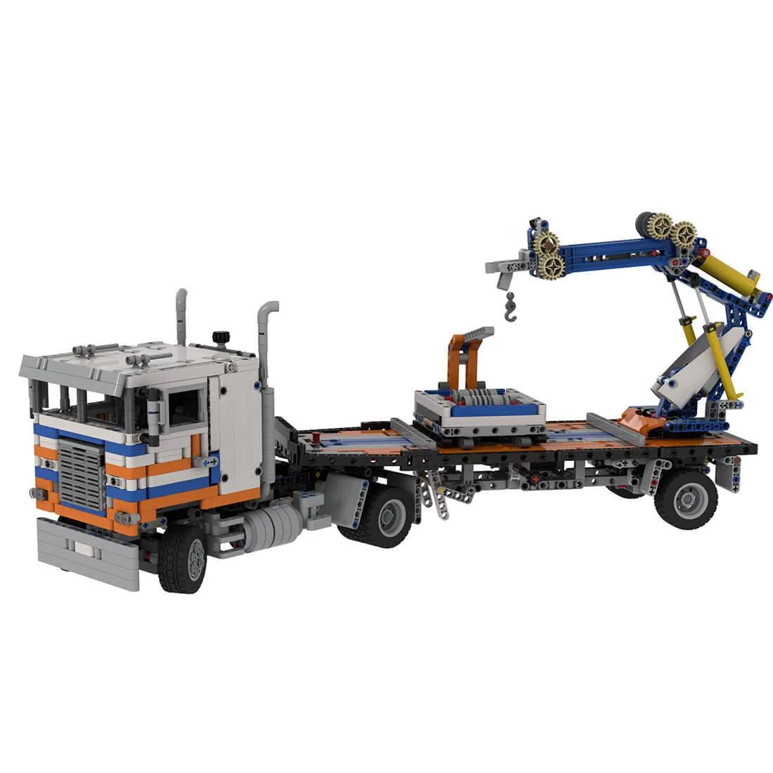 ZITIANYOUBUILD ZITIANYOUBUILD MOC-122909 Freightliner 1671 Parts Building Set — product photo