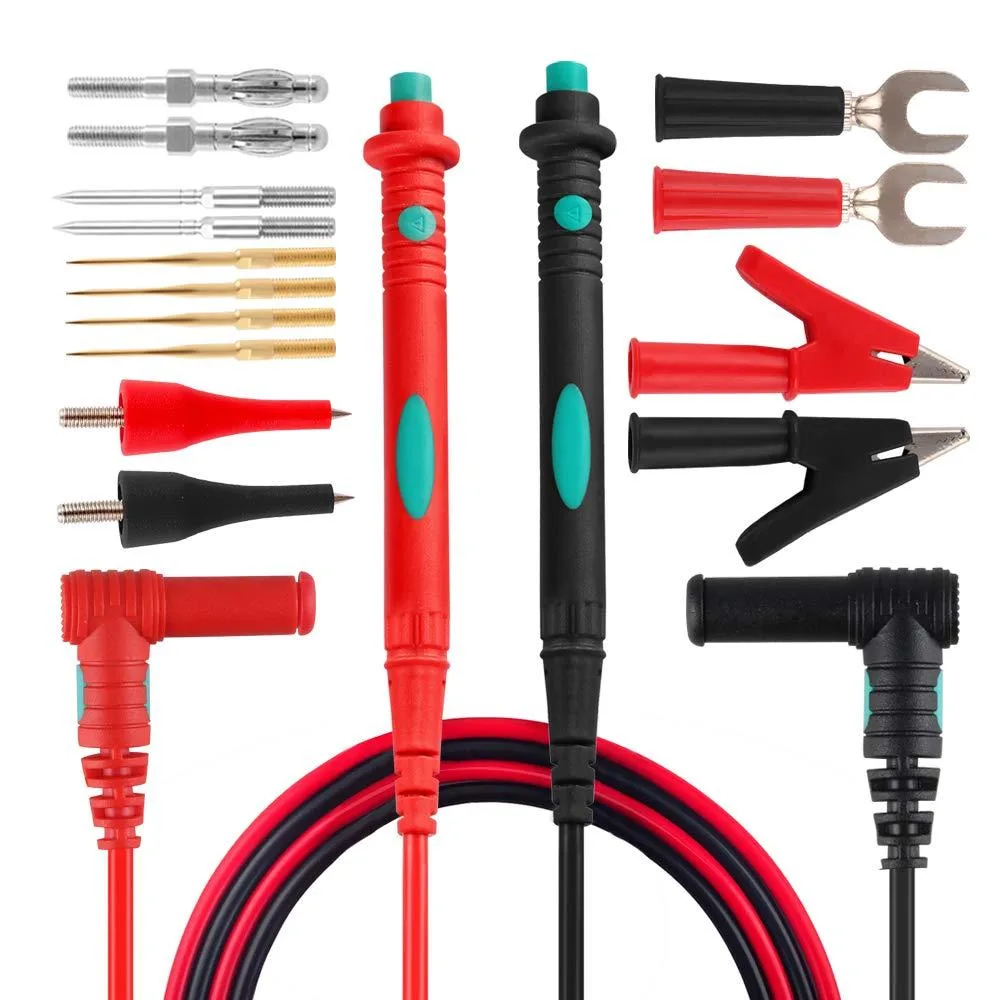 Micsoa MICTL-031 16-Piece Multimeter Test Leads Kit — product photo