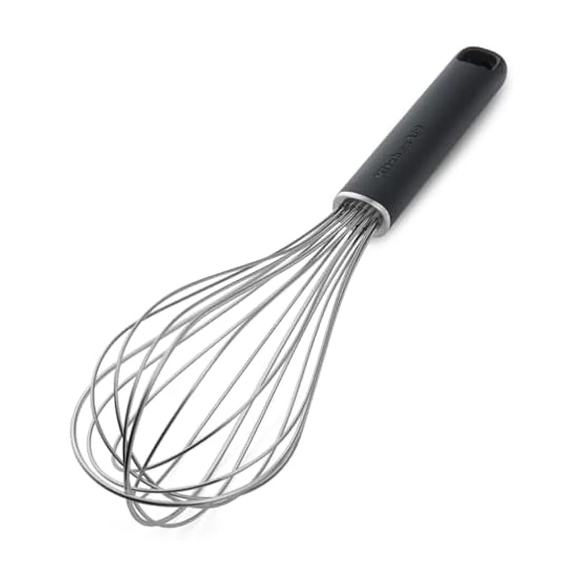 OXO large balloon whisk, stainless steel wires, ergonomic handle