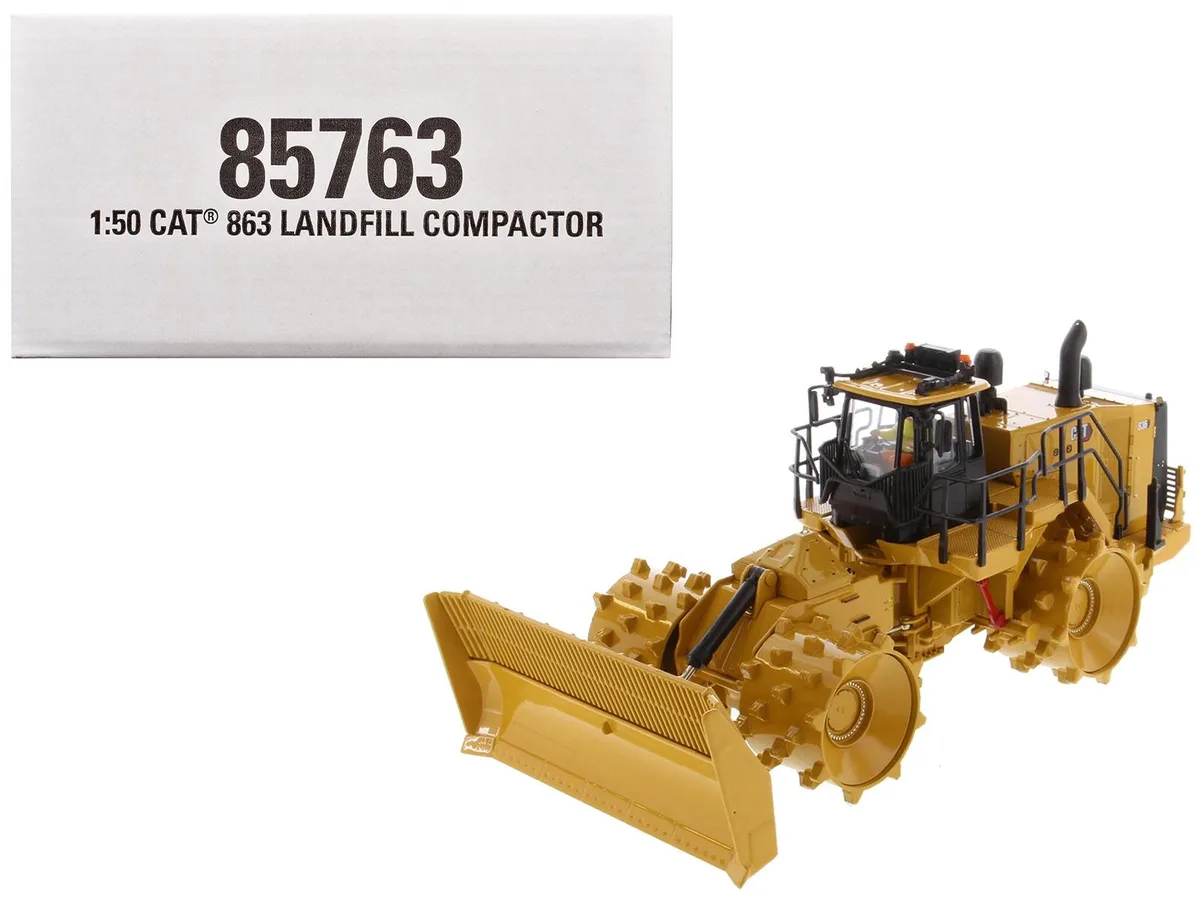 DieCast Masters DieCast Masters CAT 836 Landfill Compactor "High Line" 1/50 hobby collectible — product photo