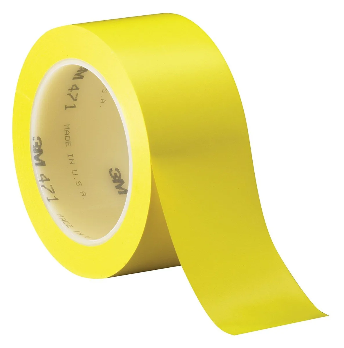 3M 3M Vinyl Tape 471 Yellow 2 in x 36 yd MODB00AQ2AB4W — product photo