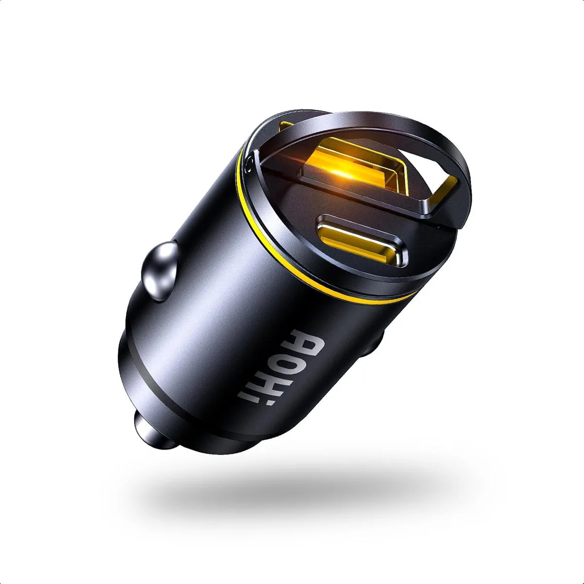Hamzan Hamzan USB-C Car Charger PD 45W QC 30W 2 Port — product photo