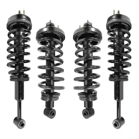Four Unity complete strut assemblies for Ford Explorer and Mercury Mountaineer