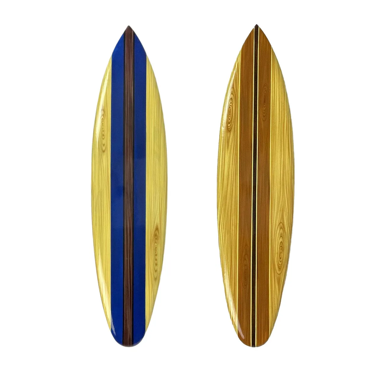 Village Originals Village Originals Set of 2 Surfboard Wall Art 40 Inch Blue Brown — product photo