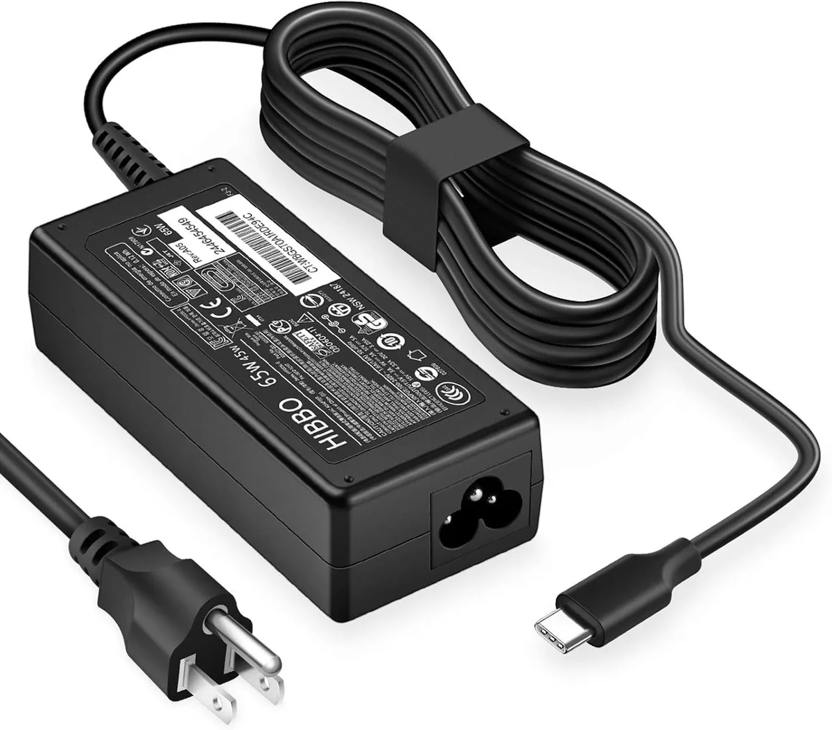  WUINTE YG45W-TC USB-C 45W AC adapter — product photo