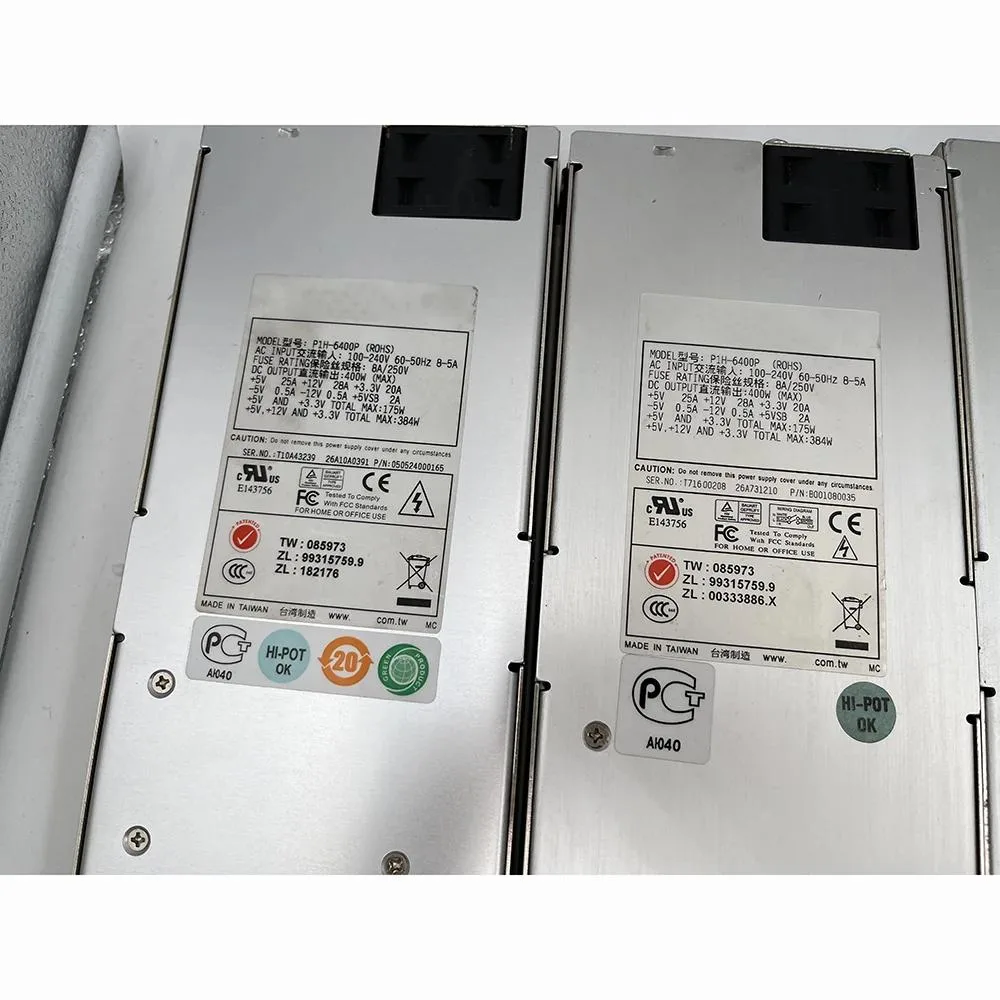 KHACHIMO KHACHIMO P1H-6400P 1U 400W power supply — product photo