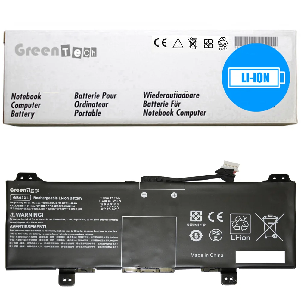 NShi NShi GB02XL 7.7V 6142mAh 2-cell laptop battery — product photo