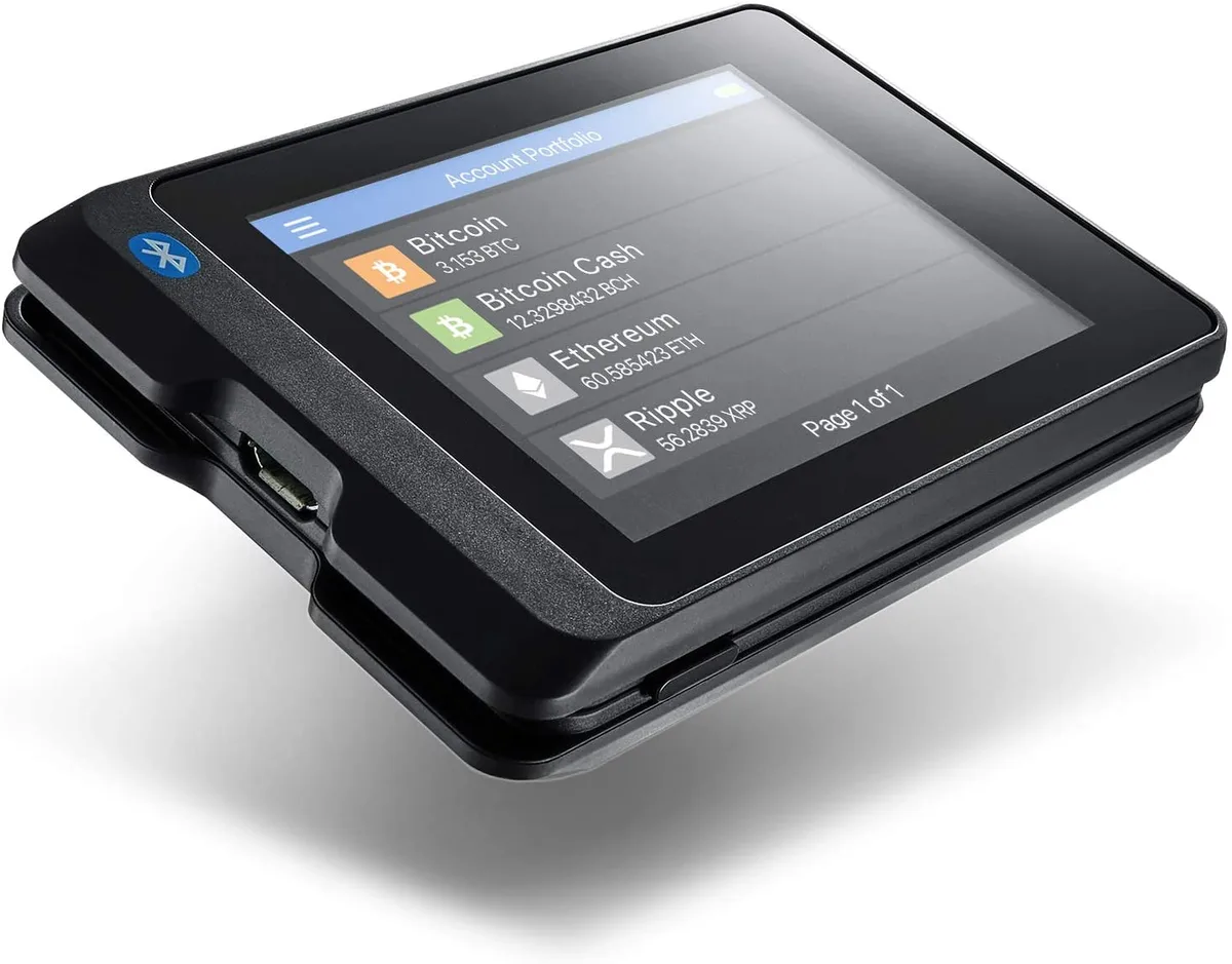 SecuX Technology Inc. SecuX Technology Inc. 98-011-001001 W20 Crypto Wallet 2.8" Touchscreen Bluetooth5 — product photo