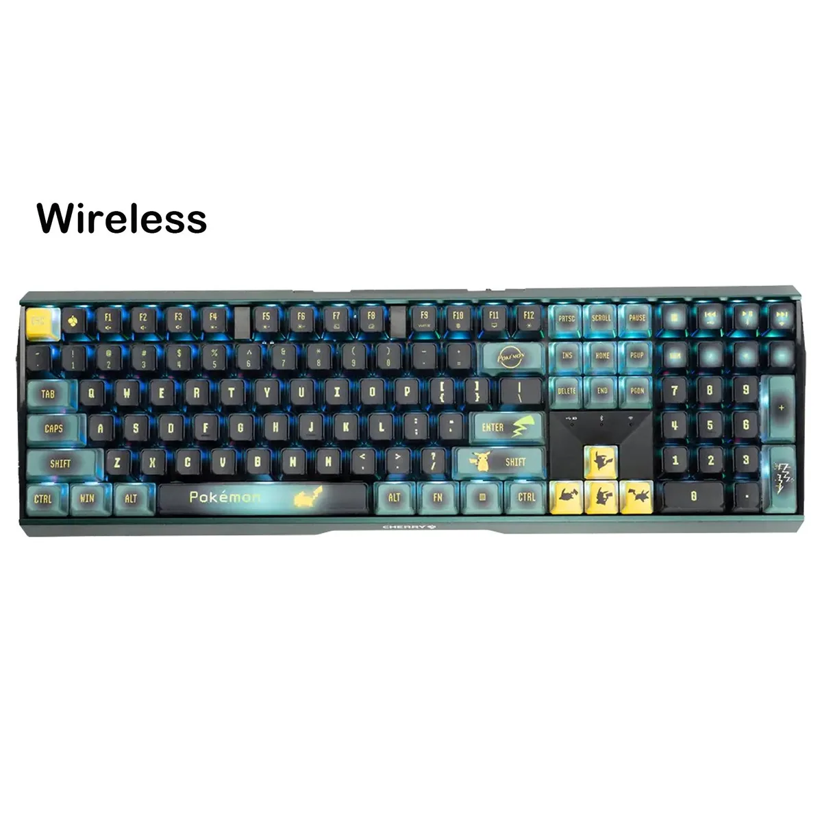 Cherry Cherry MX3.0S RGB Pikachu 109 Keys Mechanical Gaming Keyboard — product photo