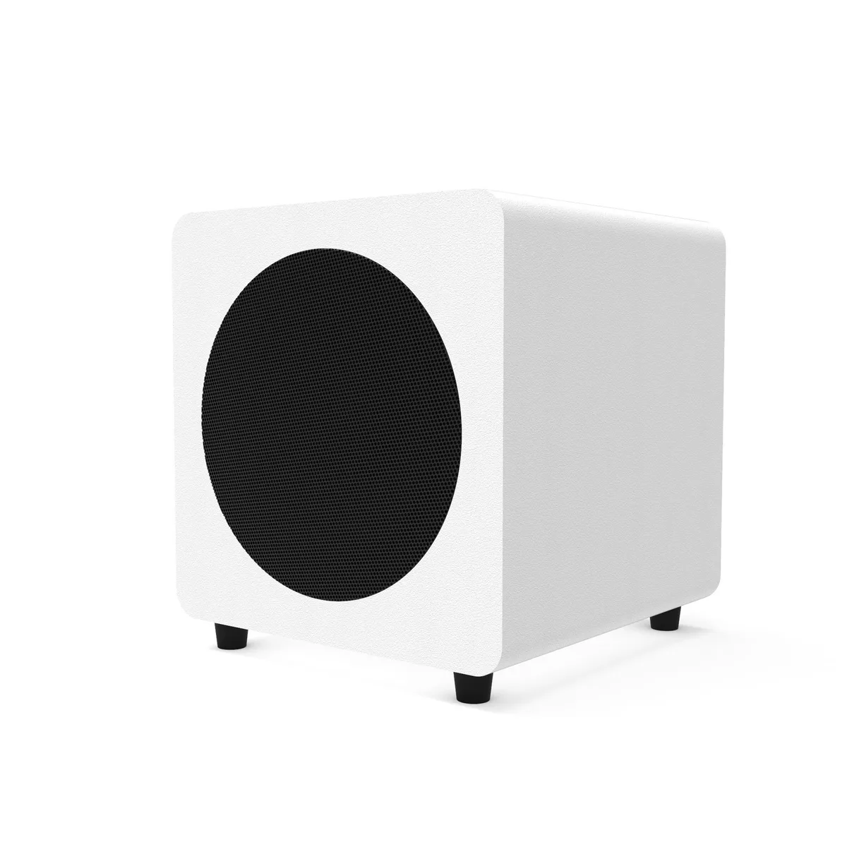 Kanto Kanto SUB8VMW 8-inch 300W Sealed Powered Subwoofer White home audio speaker — product photo