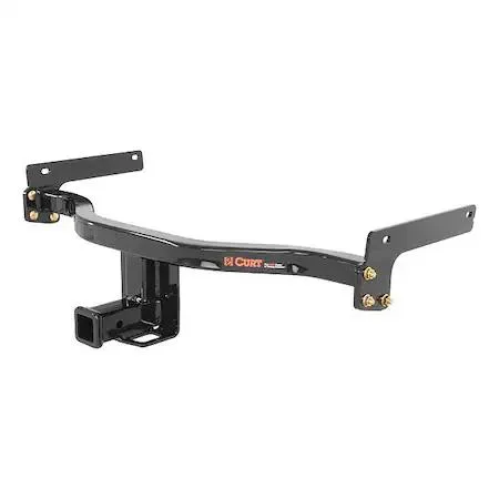 Black Class 3 trailer hitch with 2 inch receiver