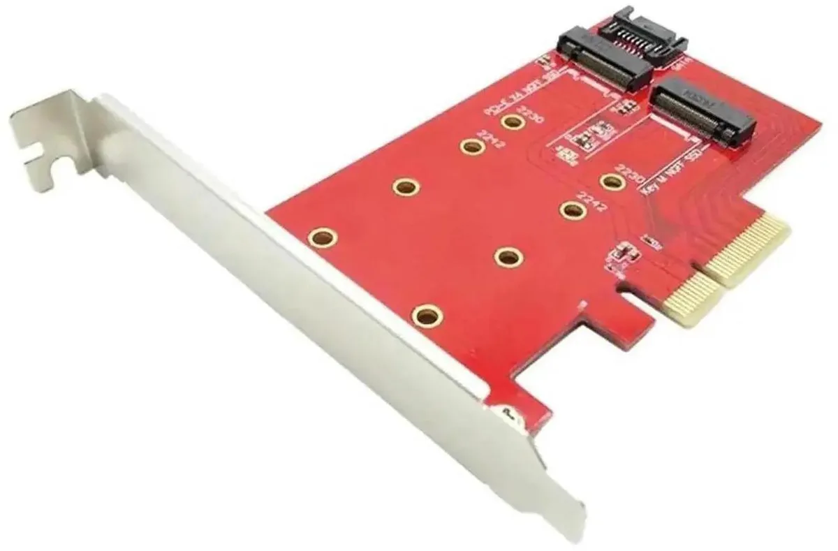 SMUGDESK SMUGDESK PCIE X4 to NGFF M.2 SSD Adapter Card 22302280 — product photo
