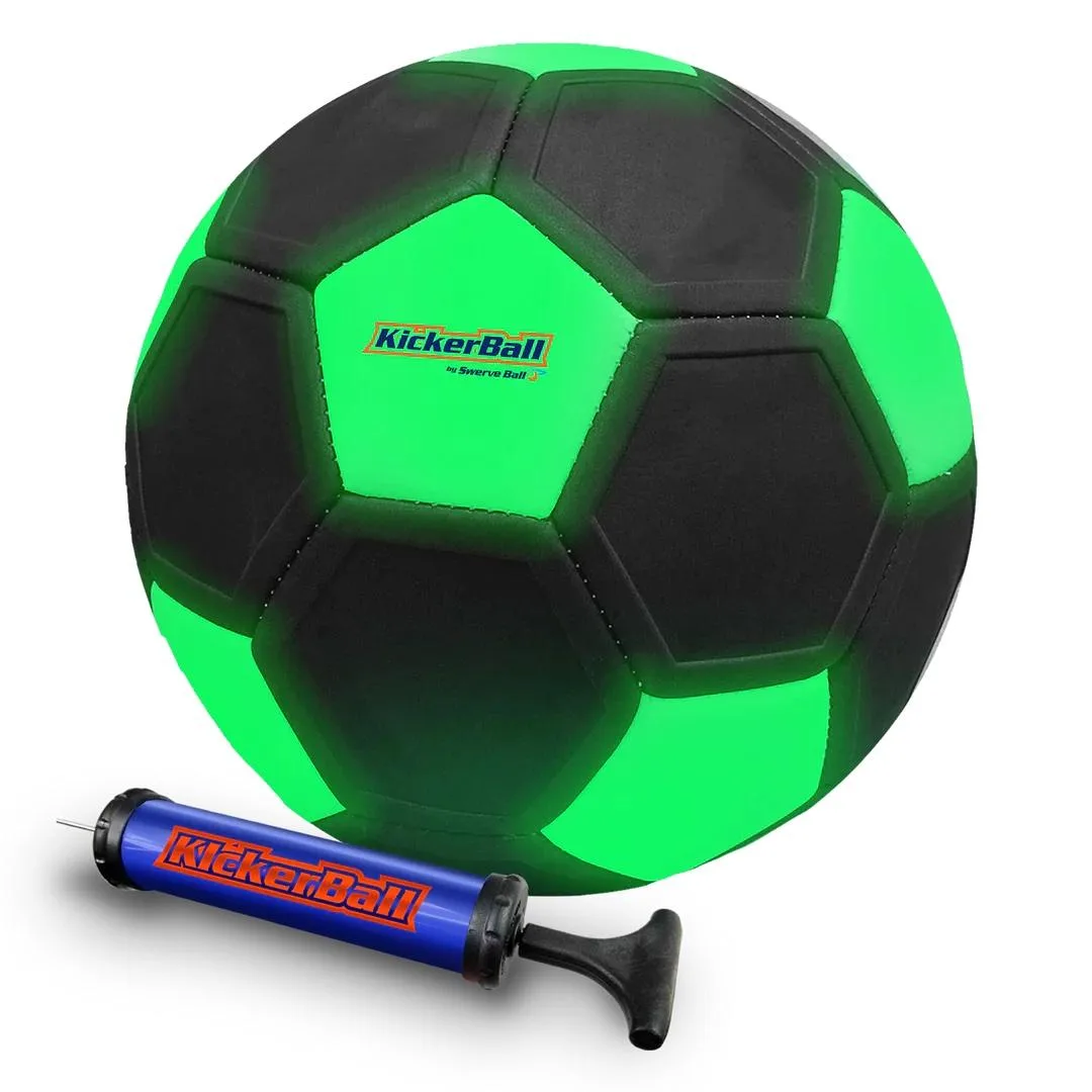 Intersell Ventures Intersell Ventures KCKGLOW Soccer Ball Glow Black — product photo
